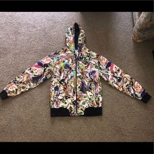 Michael Jordan Brand Shoe Print Jacket